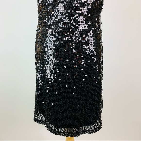 Express Black Sequin Mini Dress Small - Picture 10 of 14